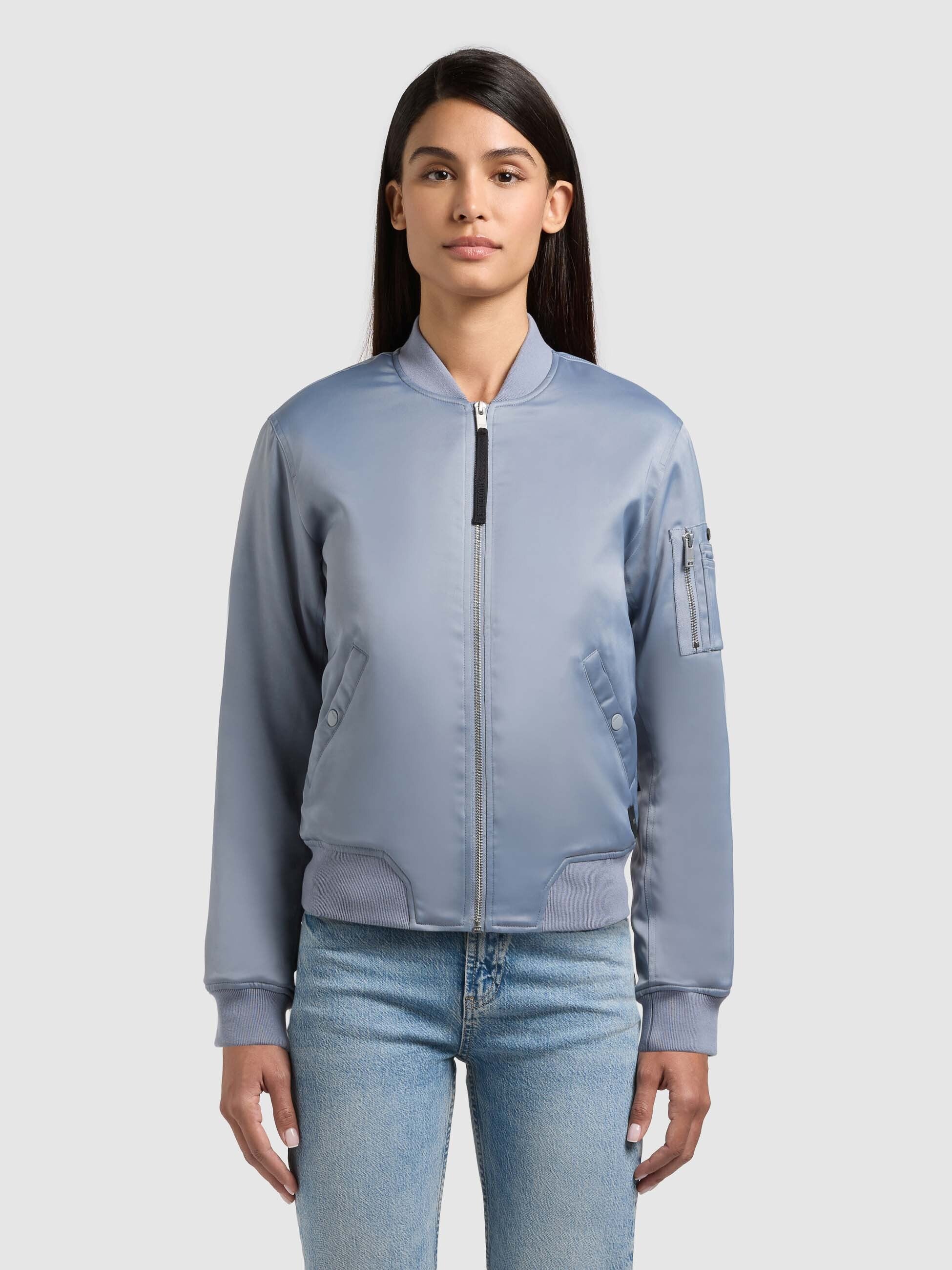 khujo-beth-damen-bomberjacke-misty-blue image 4