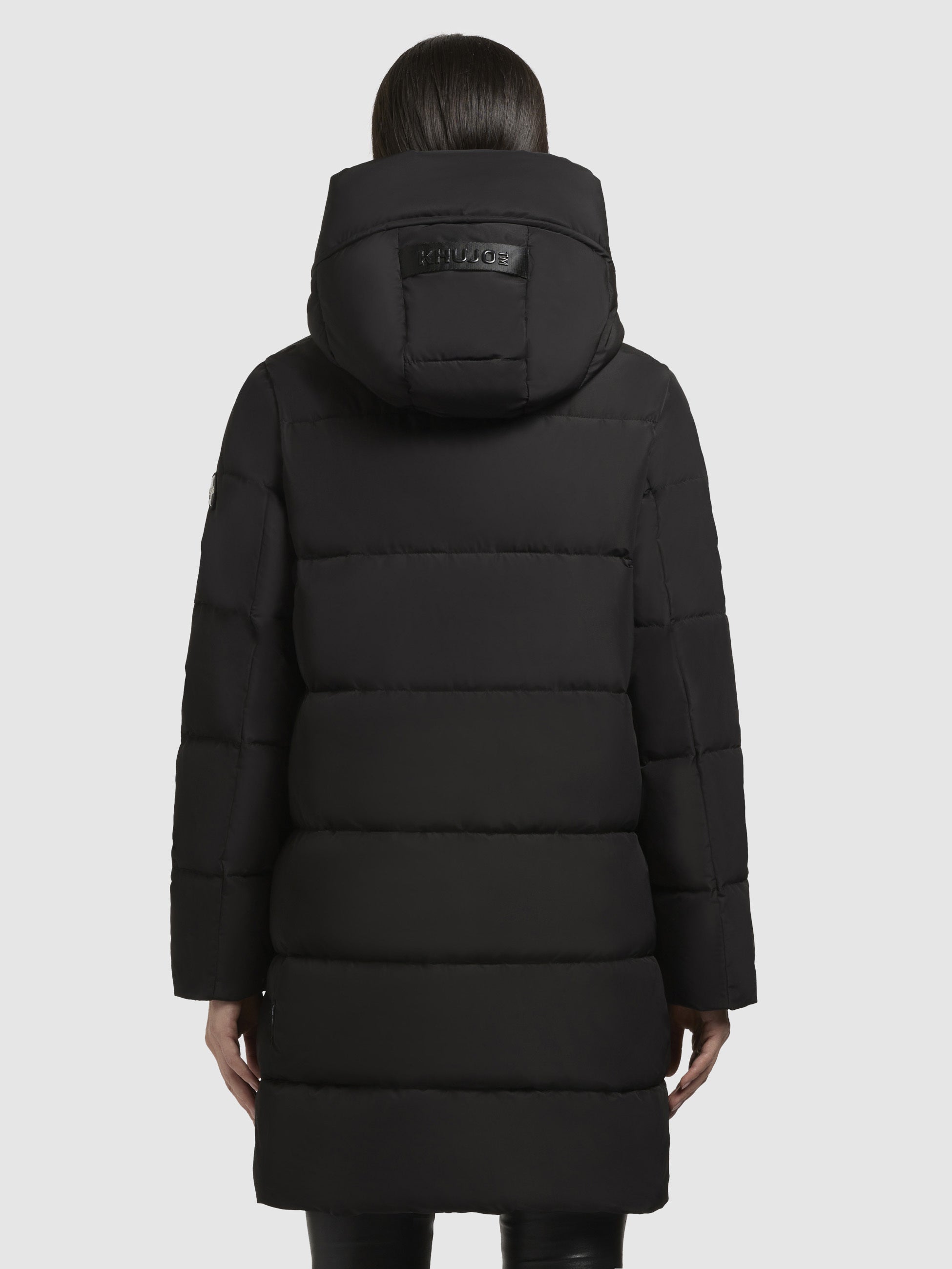 khujo-mantel-phia-schwarz-warmer-loose-fit-wintermantel-damen image 3