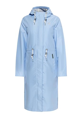schmuddelwedda-damen-regenmantel-aus-recyceltem-polyester-nachhaltiger-langer-re image 6