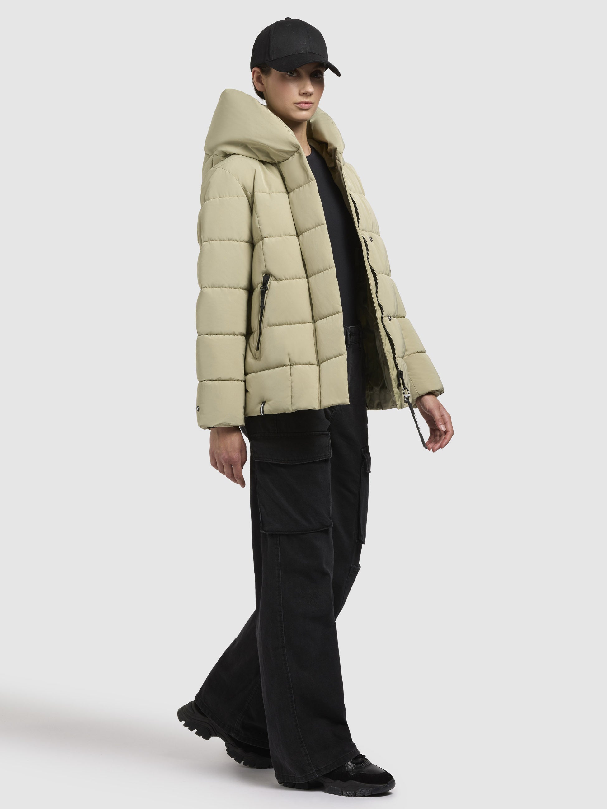 khujo-jacke-camea-oliv-steppjacke-damen-h-ftlang-mit-kapuze image 6