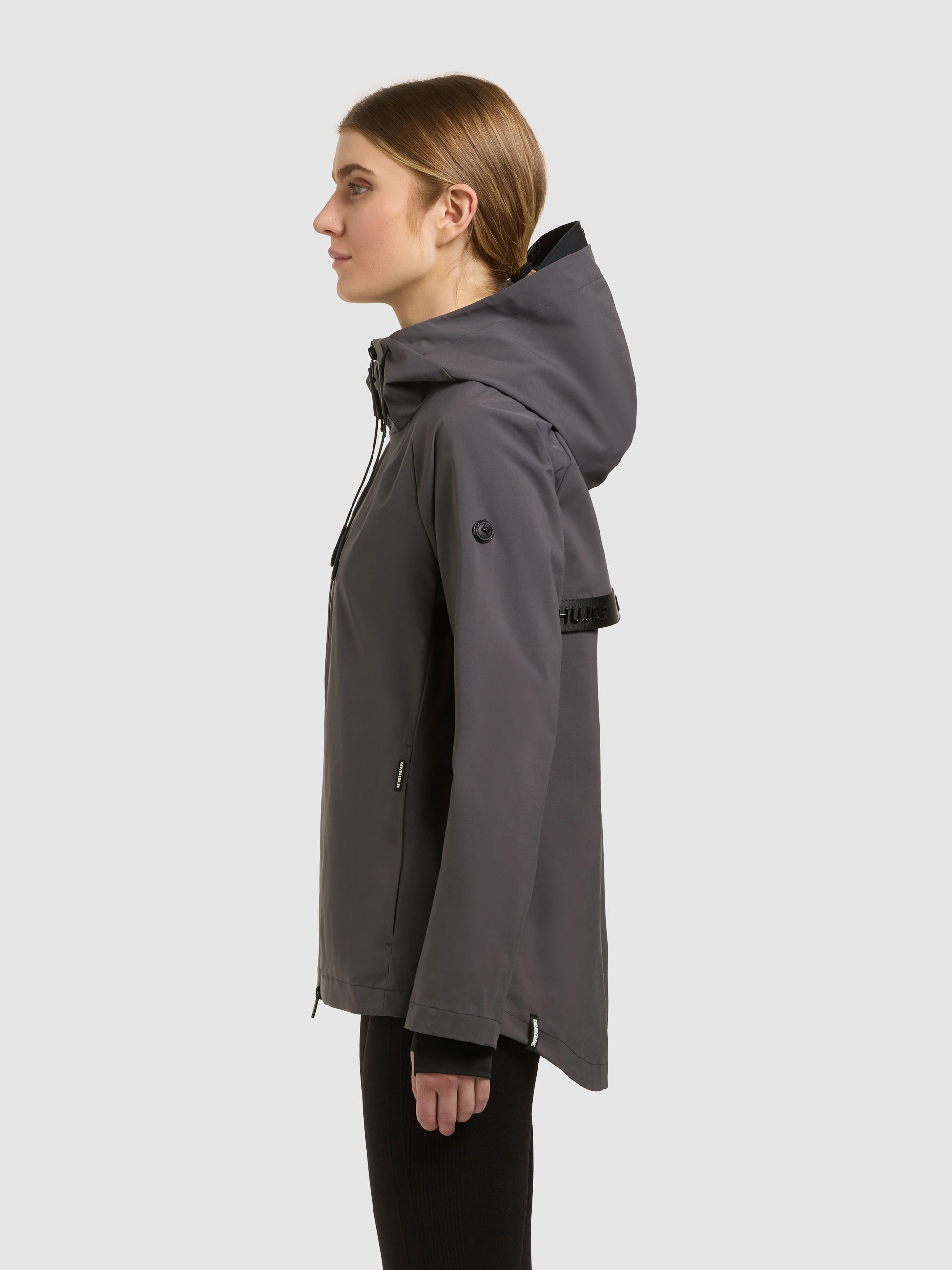 khujo-jacke-wrem-slate-grey-wasserabweisende-damen-kapuzenjacke image 5