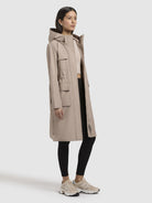 khujo-dipa-kurzmantel-beige-superleicht-packbar image 6