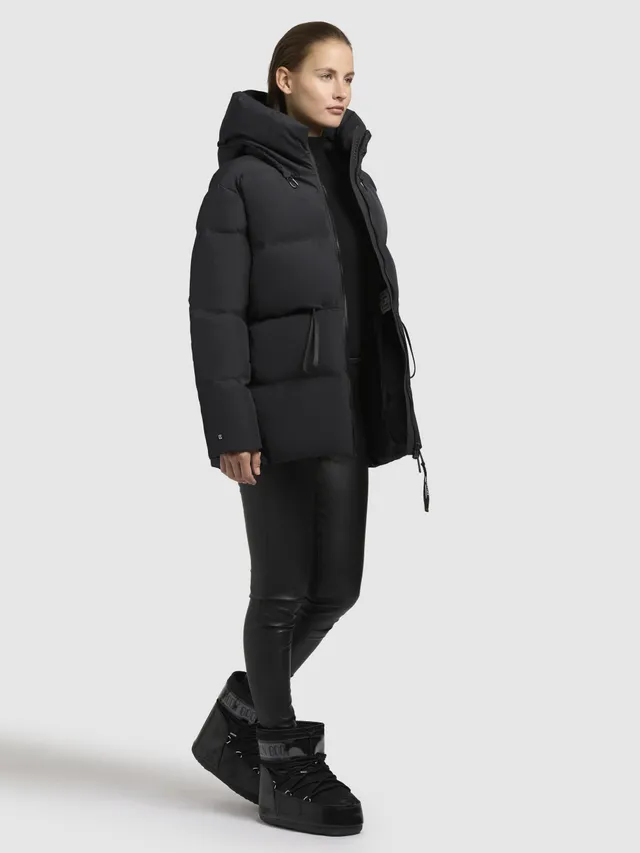 khujo-jacke-ellis-schwarz-steppjacke image 1