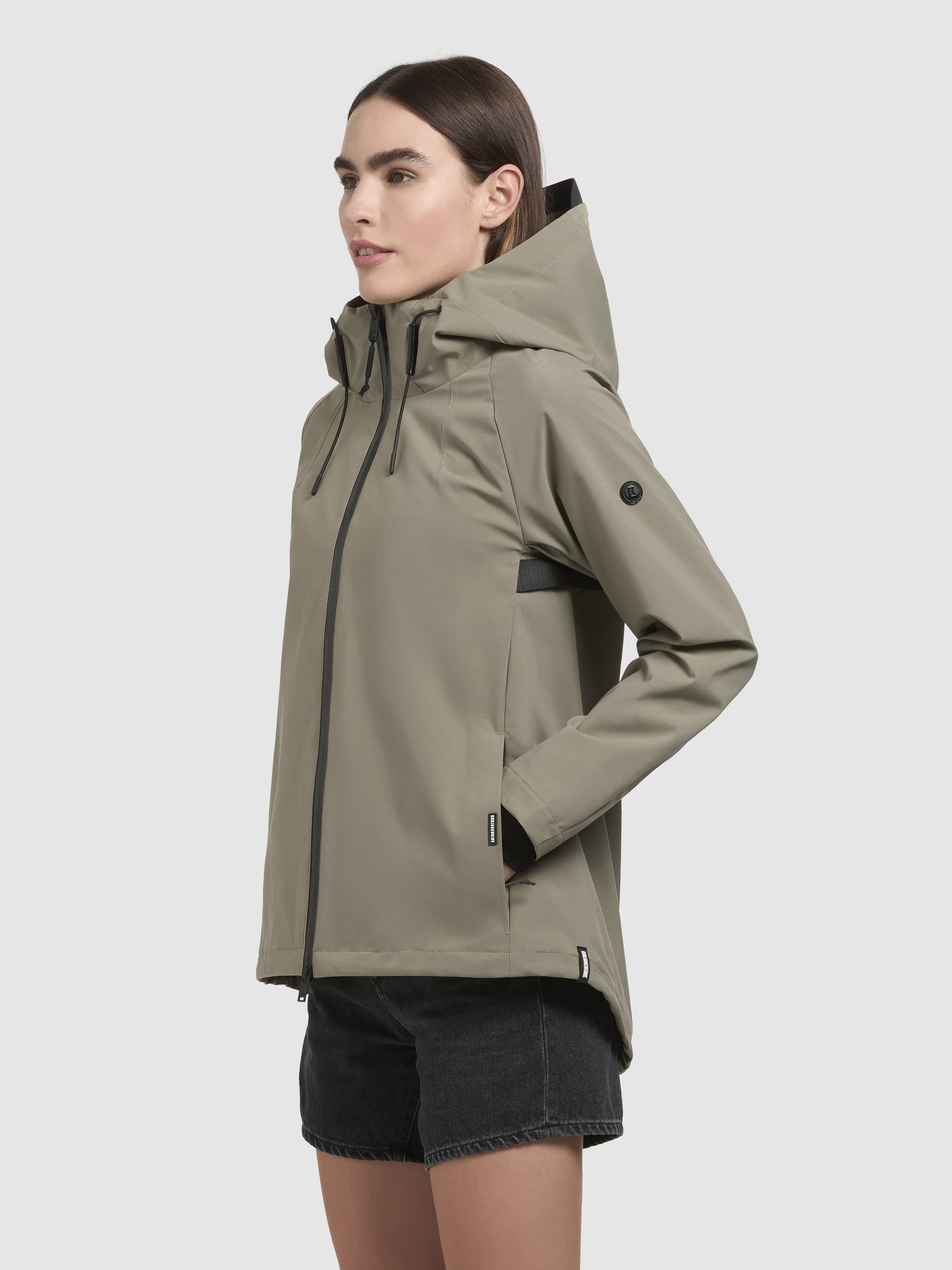 khujo-jacke-woom-graugr-n-regenjacke-f-r-damen image 5