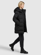khujo-jacket-tanare2-black-steppjacke-damen image 2