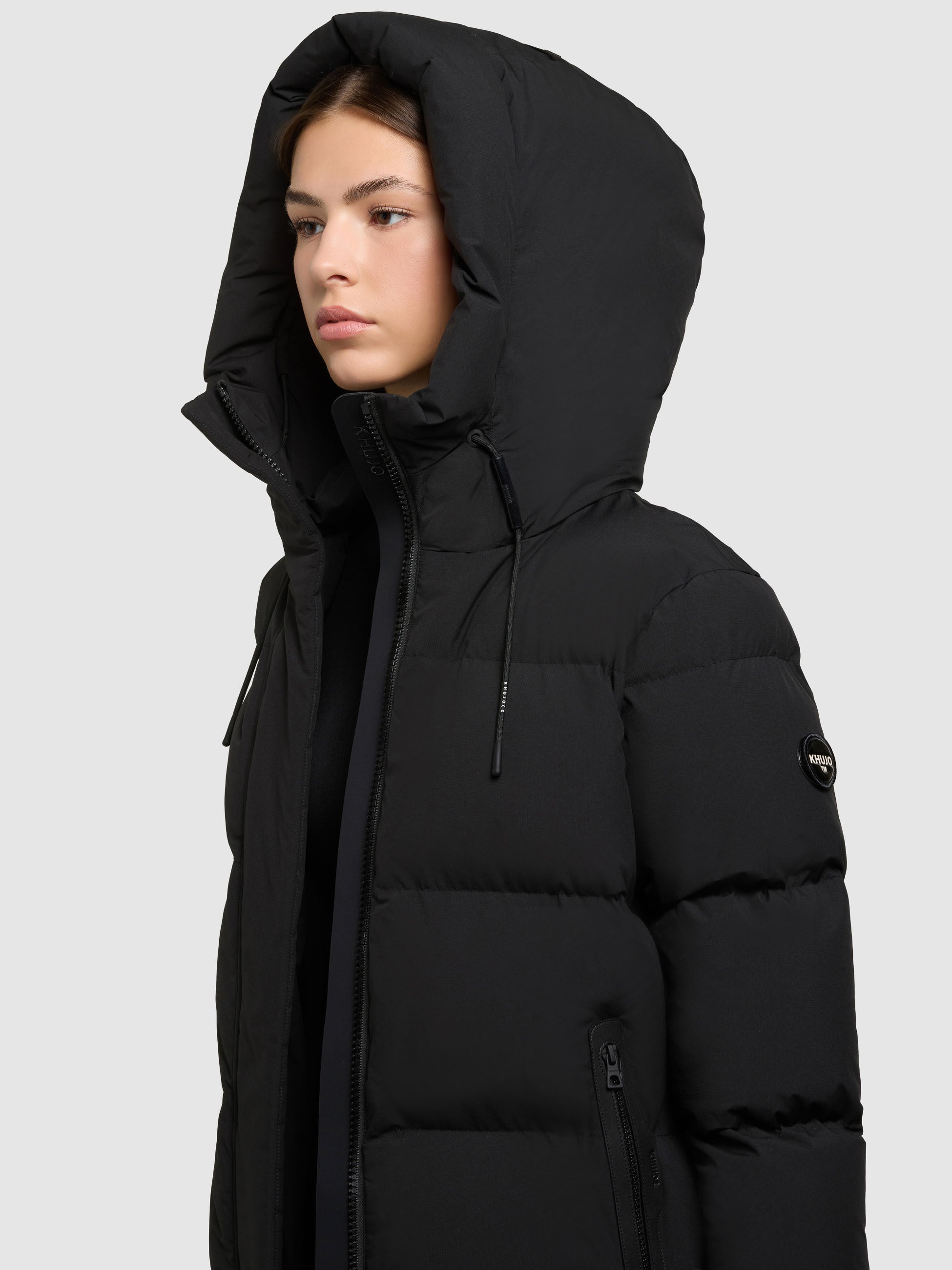 khujo-drown-matt-steppjacke-winterjacke-f-r-damen-schwarz image 8