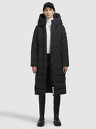 khujo-coat-sensy-damen-wintermantel-dunkelgrau image 6