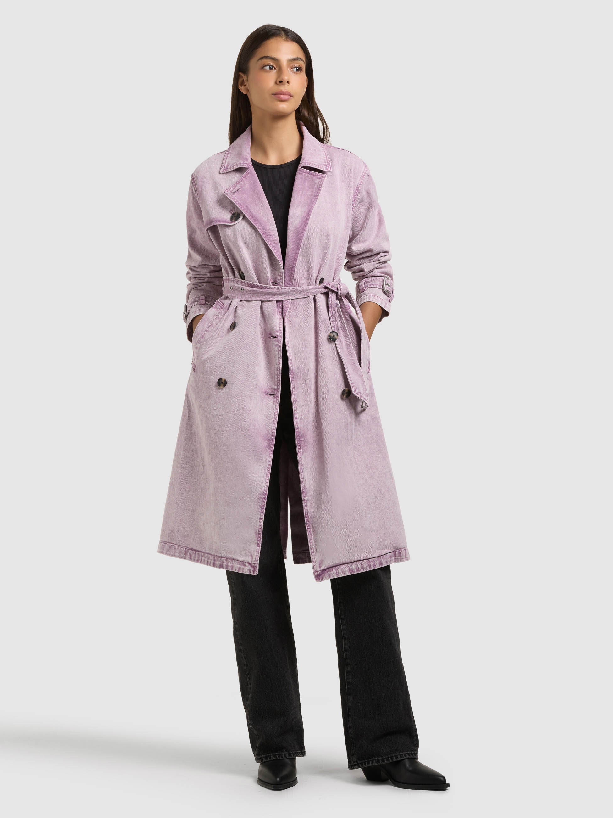 khujo-mantel-hera-violet-jeans-trench-aus-denim-f-r-damen image 1