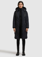 khujo-coat-bibb-damen-steppmantel-port-blue image 6