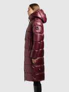 khujo-coat-nashi-mahogani-red-damen-steppmantel-knielang-slim image 5
