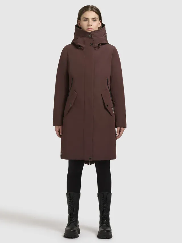 khujo-coat-charlyn5-wine-red-wattierter-wintermantel-mit-kapuze-f-r-damen image 1