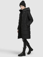 khujo-coat-jilias5-black-damen-winter-steppjacke image 2