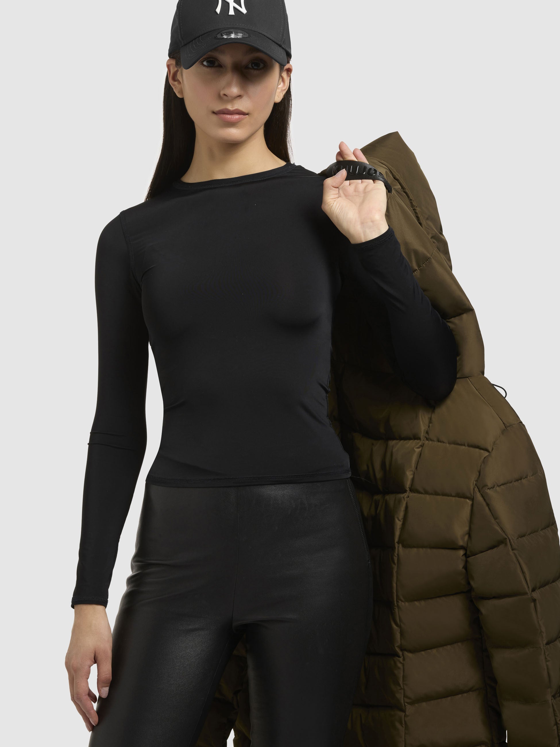 khujo-mantel-pluz-khaki-wattierter-wintermantel-f-r-damen image 8