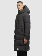 khujo-coat-siram-wattierter-damen-steppmantel-knielang-in-dark-gray image 5