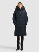 khujo-coat-jilias6-damen-steppmantel-matt-port-blue-knielang image 6