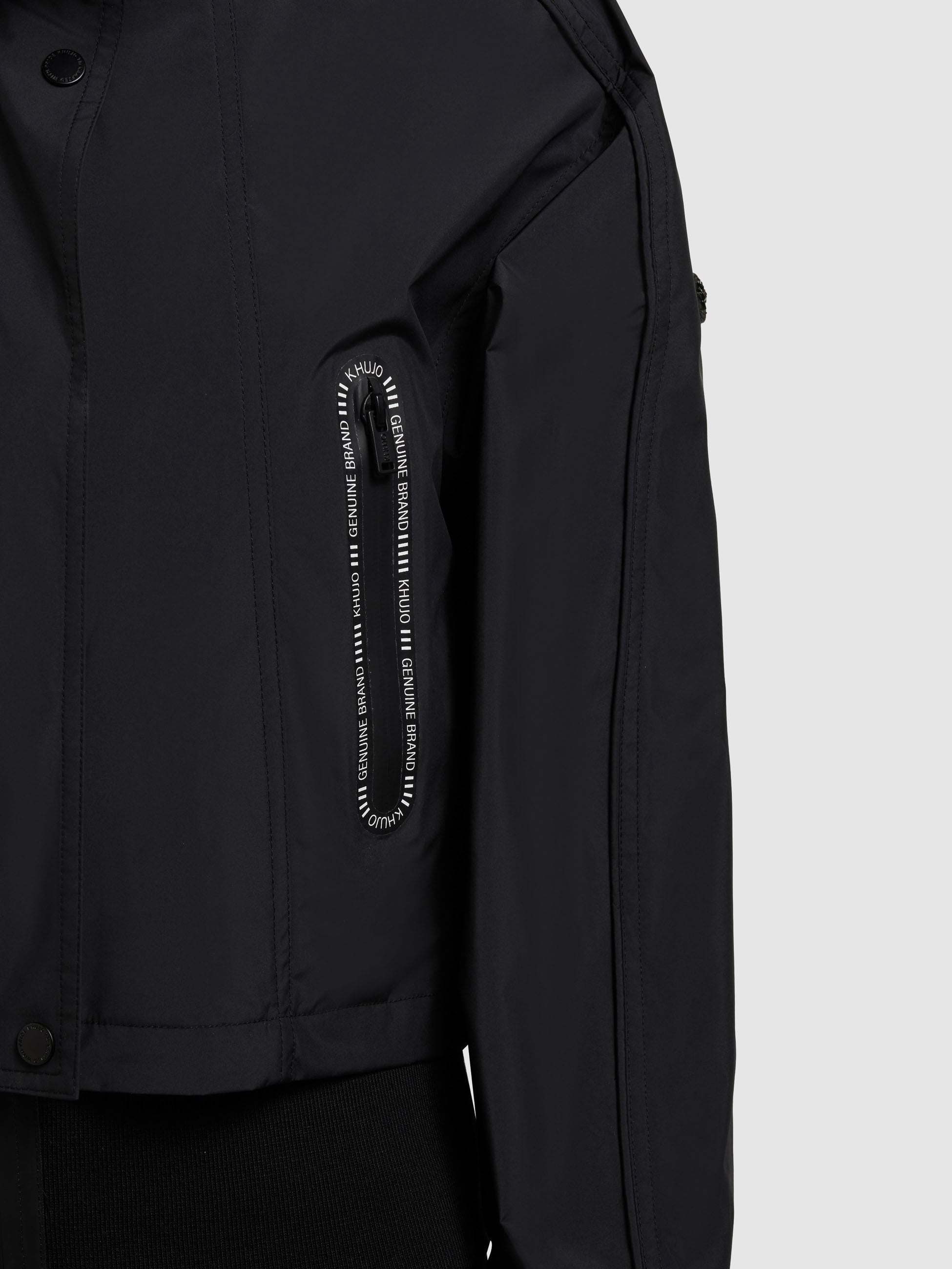 khujo-jacke-amelia-black-damen-windbreaker image 8