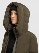 khujo-mantel-darka-khaki-damen-steppmantel-regular-fit image 7