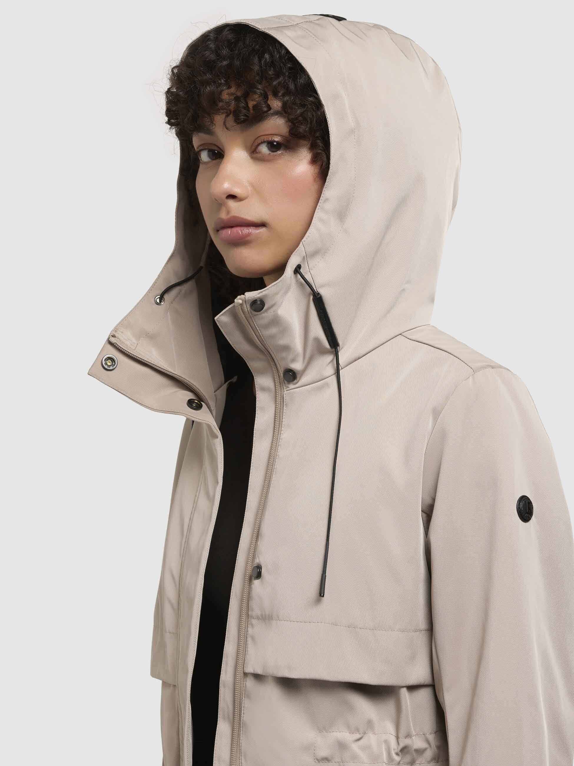 khujo-mantel-manao-beige-damen-sommerparka-regular-fit image 7