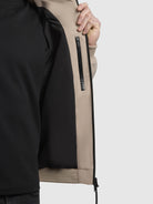 khujo-jacke-larm-beige-regular-fit-kapuzenjacke-damen image 8