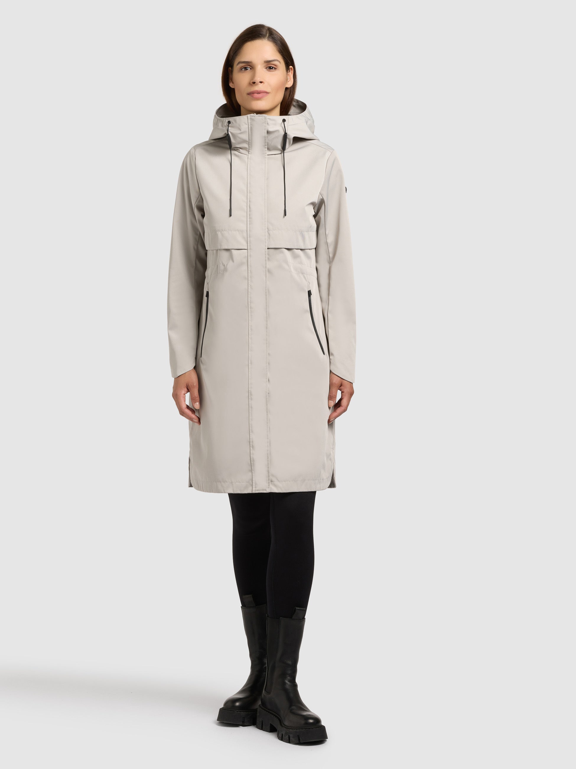 khujo-mantel-manao2-bone-beige-leichter-sommerparka-bergangsmantel image 7