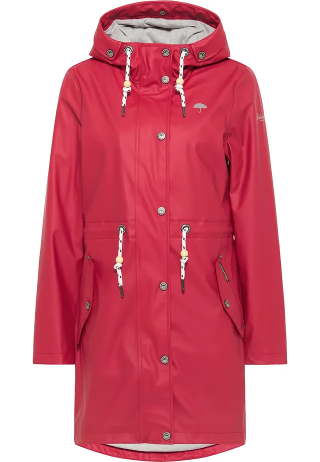 schmuddelwedda-damen-regenmantel-klassischer-wetter-regenmantel image 1