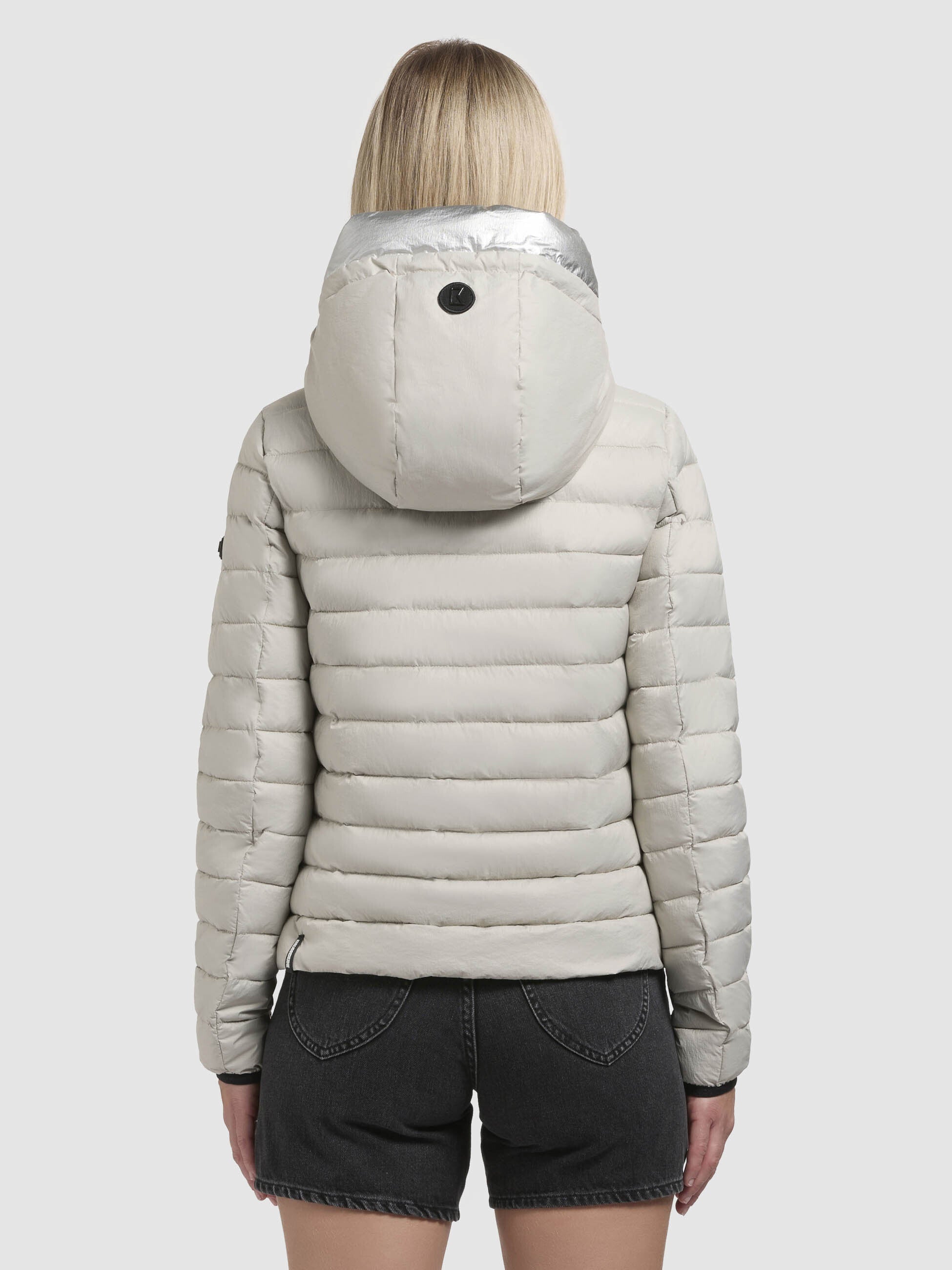 khujo-jacke-vroni-hellgrau-h-ftlange-gesteppte-damen-steppjacke-mit-kapuze image 3