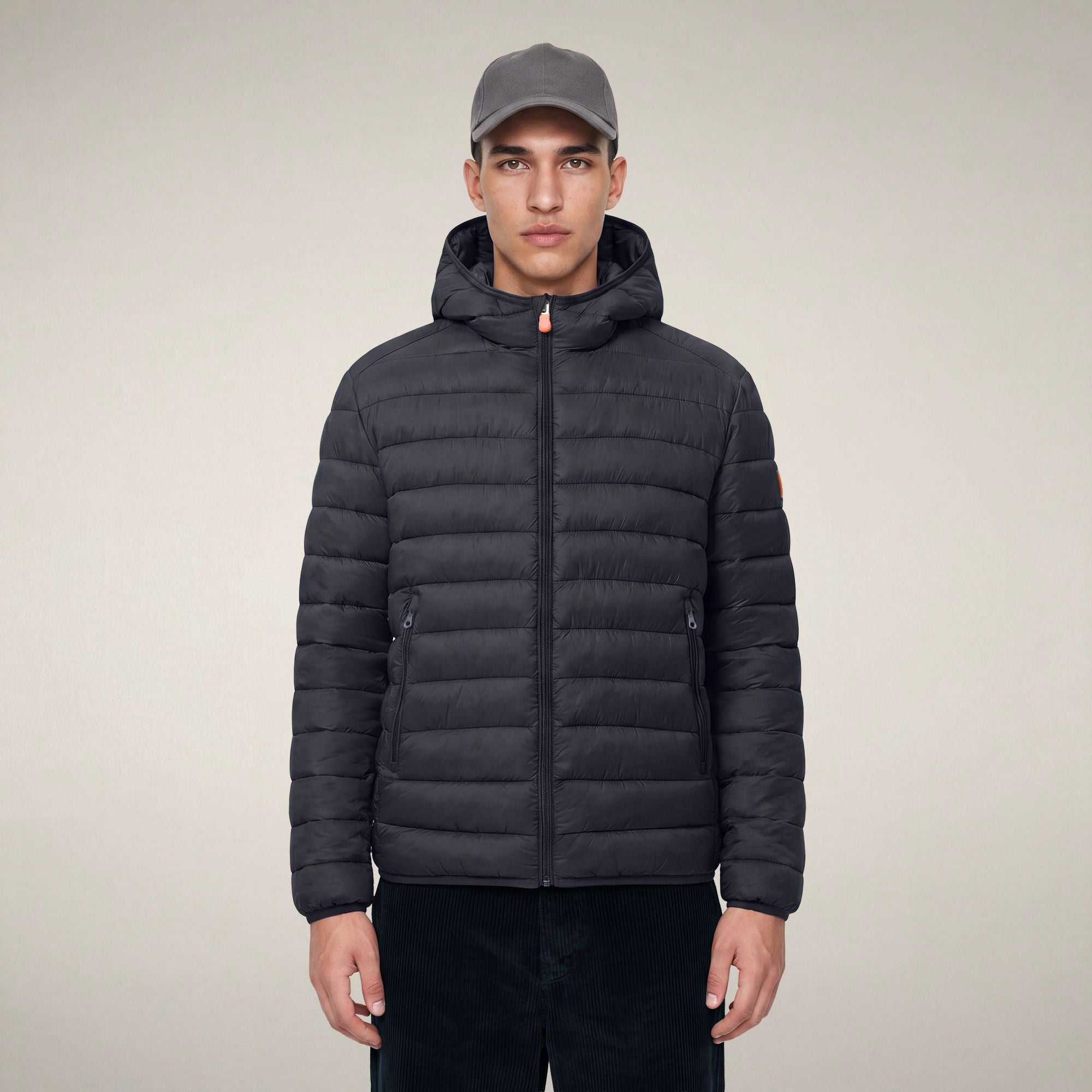 save-the-duck-jeanluc-herren-kapuzenjacke-blauschwarz-5-way image 5