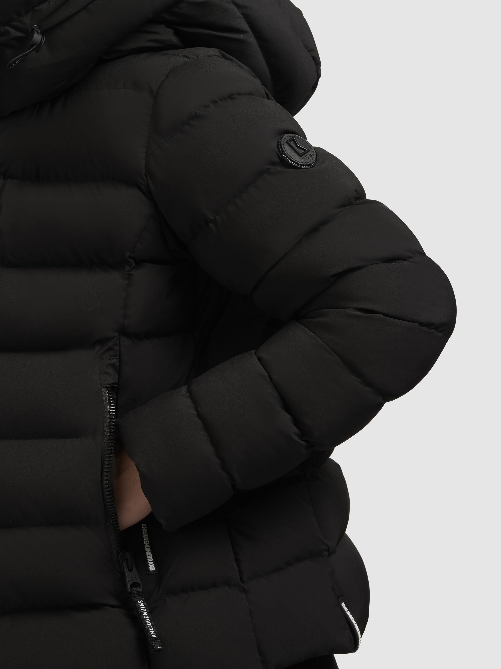 khujo-jacke-vadea-damen-steppjacke-h-ftlang-in-schwarz image 8