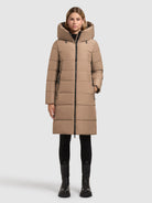 khujo-coat-jilias6-matt-cookie-beige-damen-wintermantel image 2