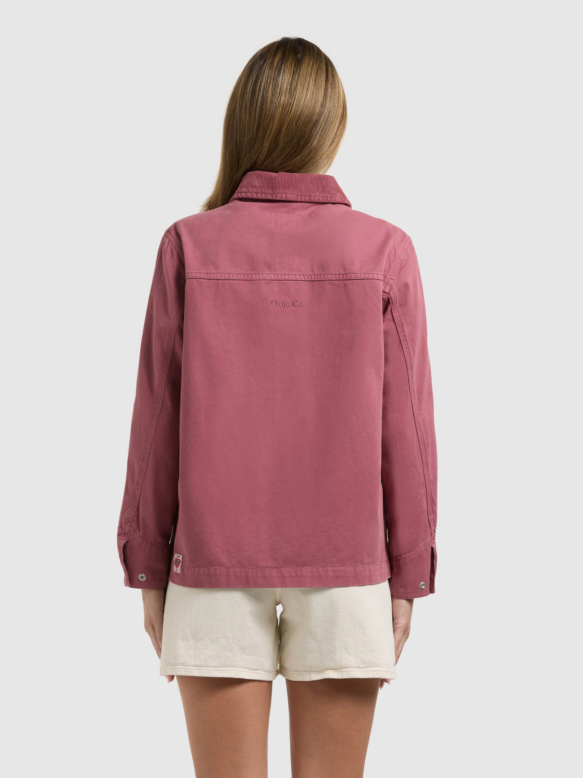 khujo-jacke-suzy-fuchsia-fieldjacket-sommerjacke image 3