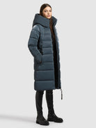 khujo-mantel-jilias6-shiny-dim-blue-gl-nzender-winter-steppmantel-mit-kapuze image 6