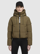 khujo-elida-damen-steppjacke-khaki image 4