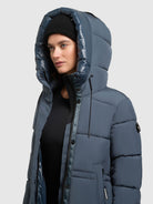 khujo-coat-velia-dim-blue-warm-wattierter-damen-wintermantel image 7