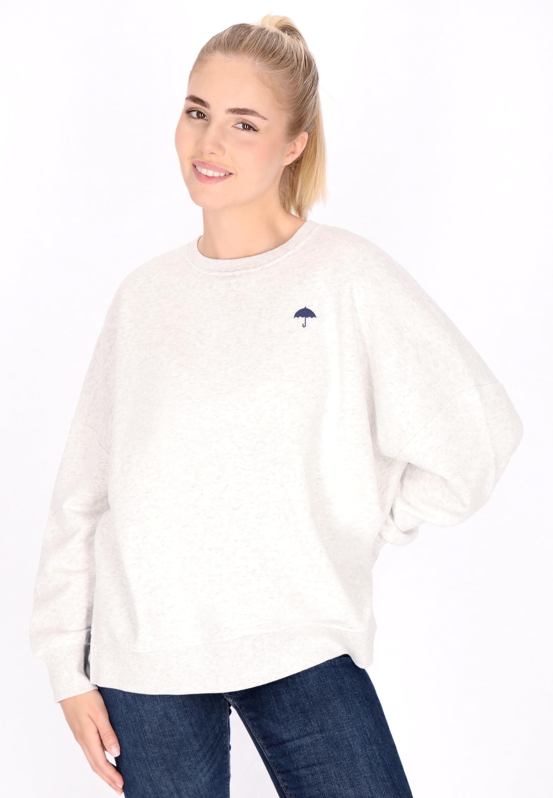 schmuddelwedda-damen-sweatshirt-langarm-rundhals-freizeit-mit-rippb-ndchen image 3