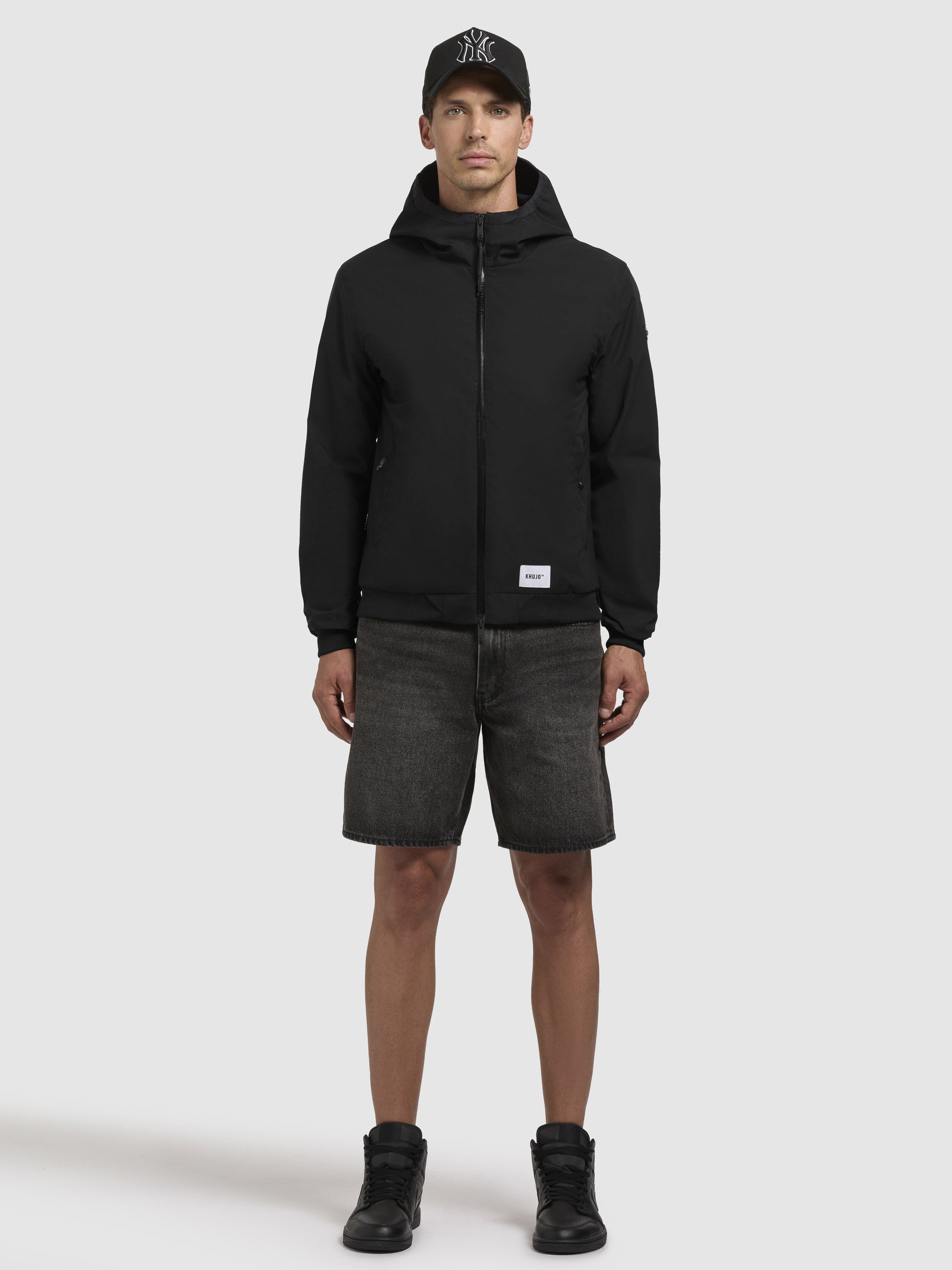 khujo-larm-jacke-damen-black-wasserabweisend image 1