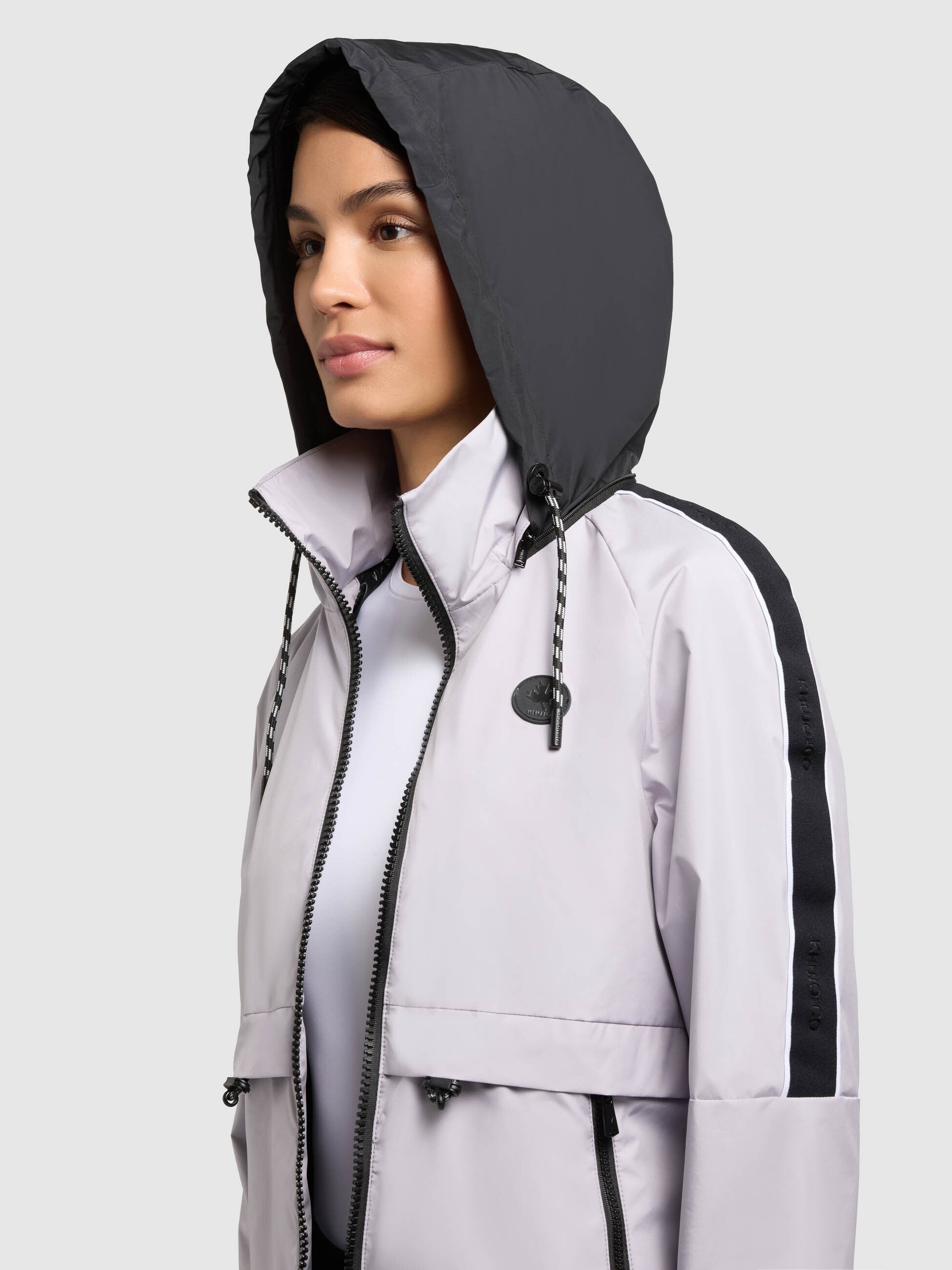 khujo-jacke-olia-damen-windbreaker-summer-lilac-wasserabweisend image 8