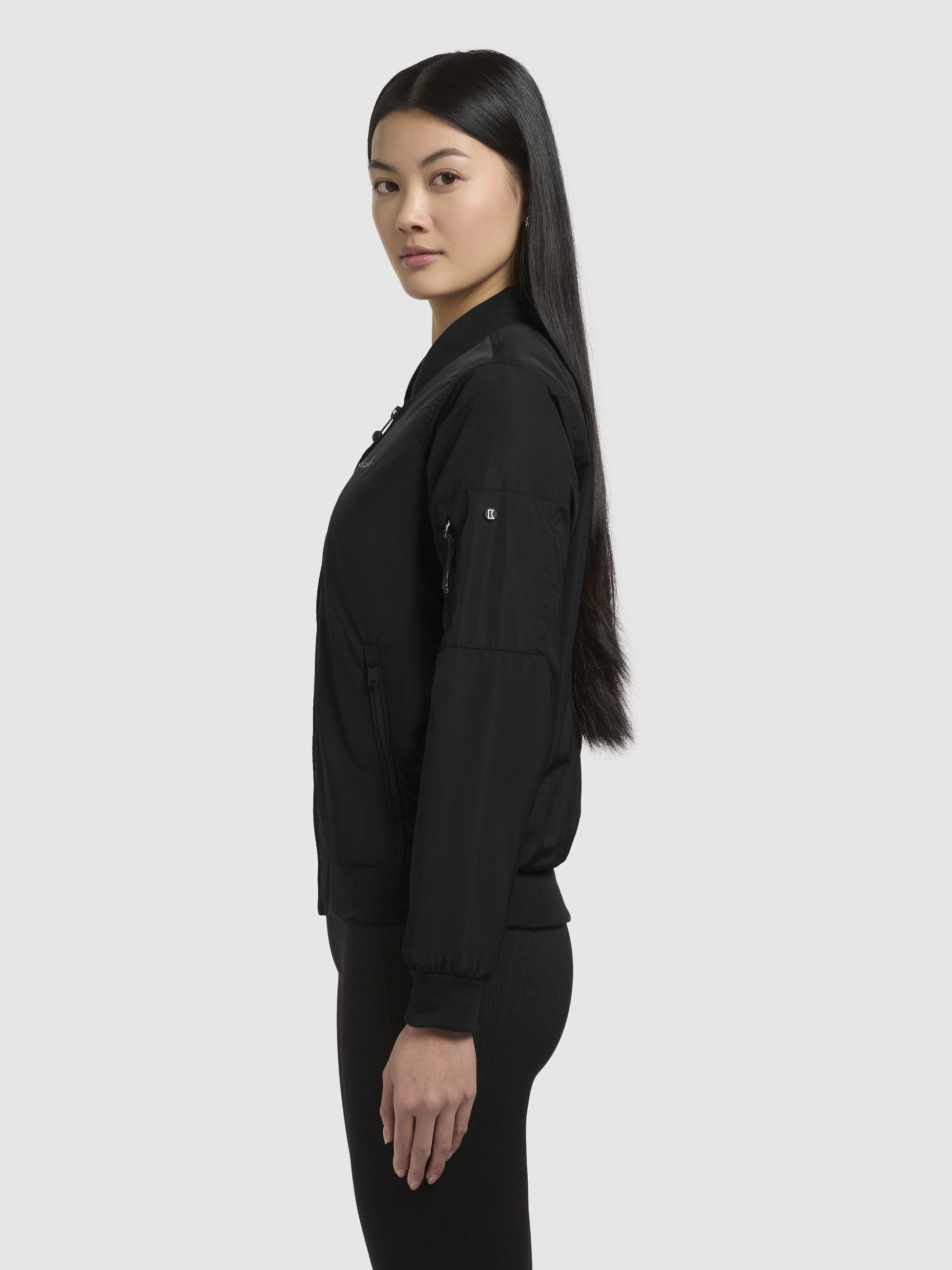 khujo-jacke-cend-schwarz-bomberjacke-blouson-h-ftlang image 5