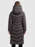 khujo-coat-stoane2-graphite-gray-damen-mantel-wadenlang image 3