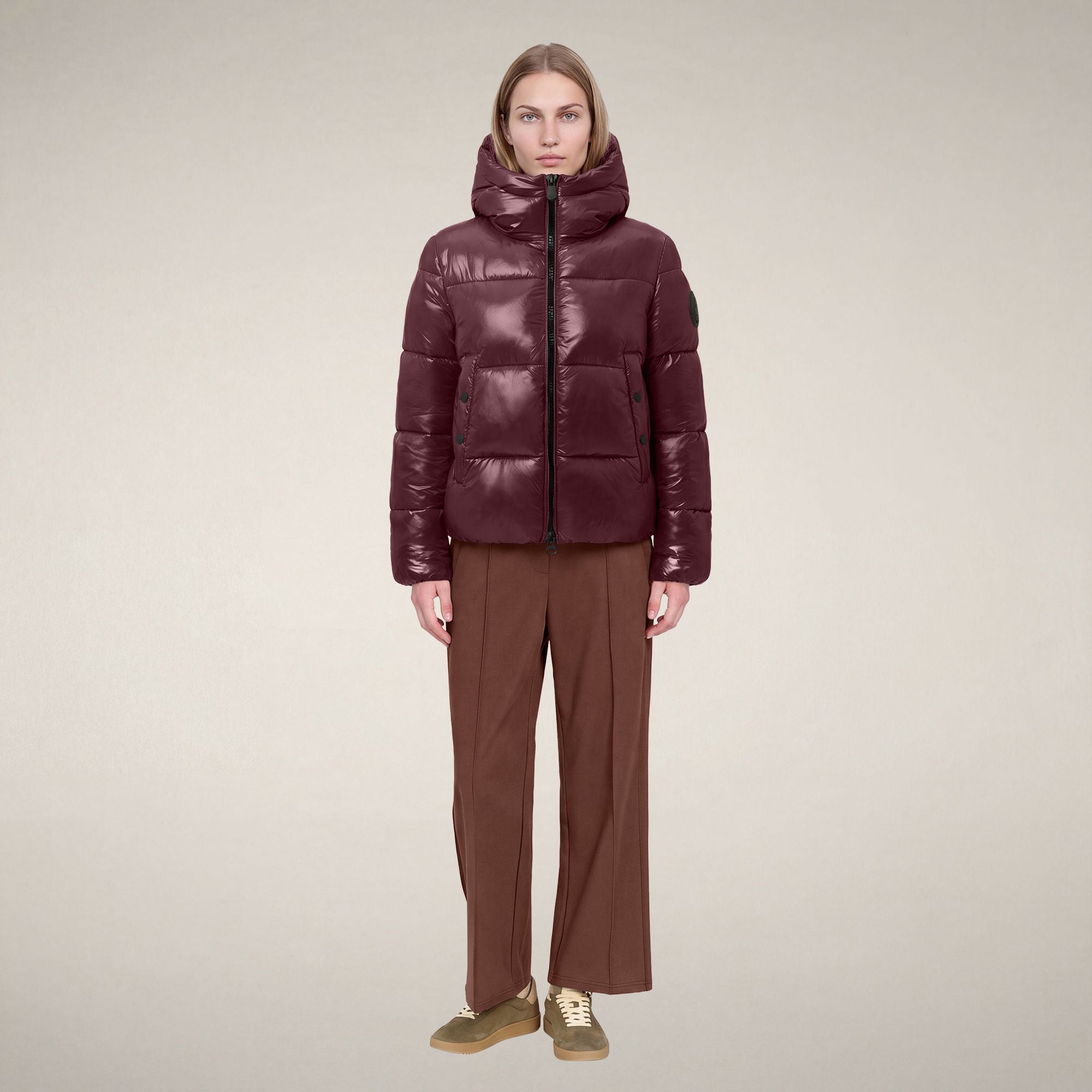 save-the-duck-biddy-damen-daunenjacke-bordeaux image 1