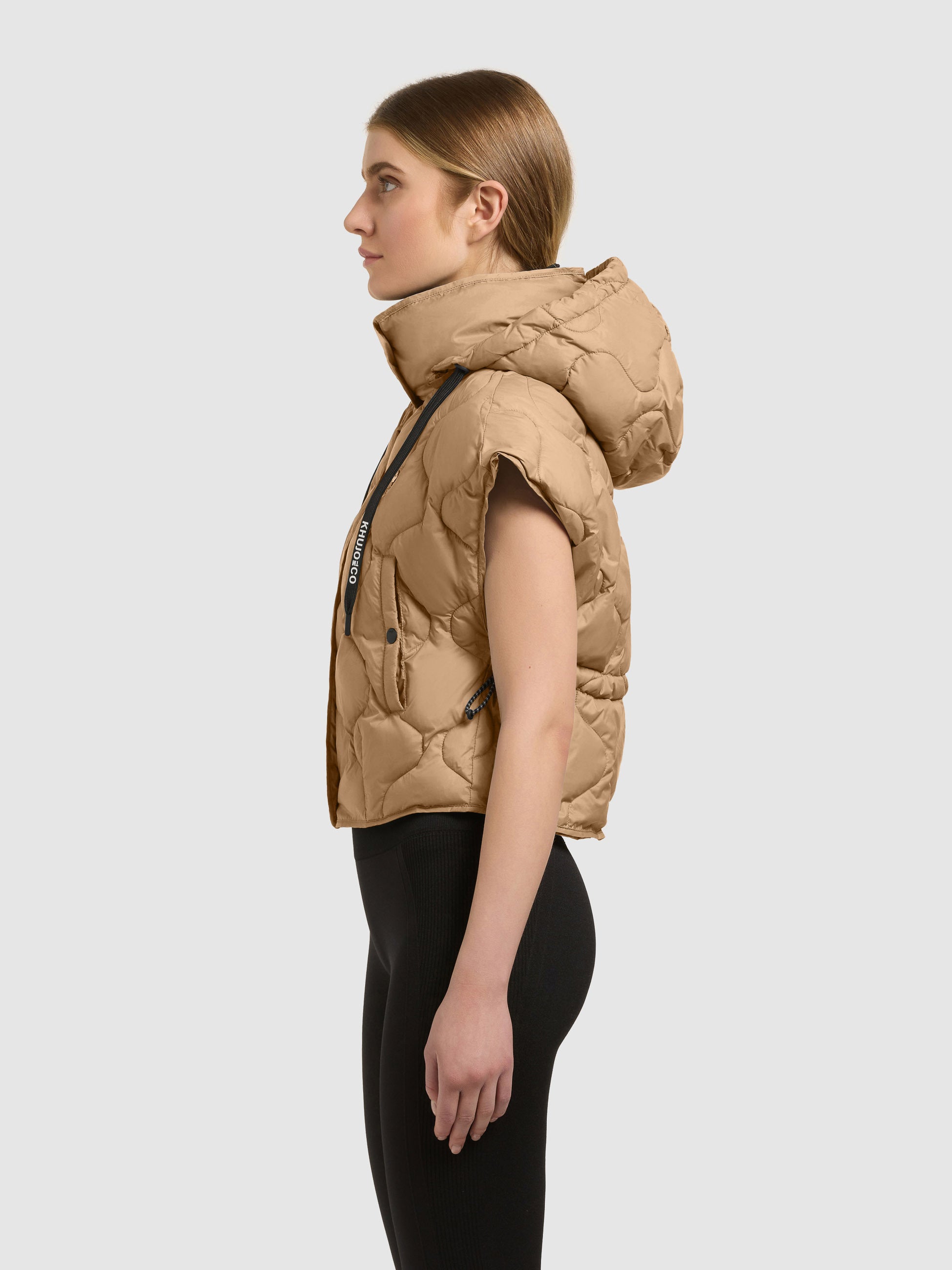 khujo-weste-ninga-dark-camel-steppweste-wasserabweisend image 5