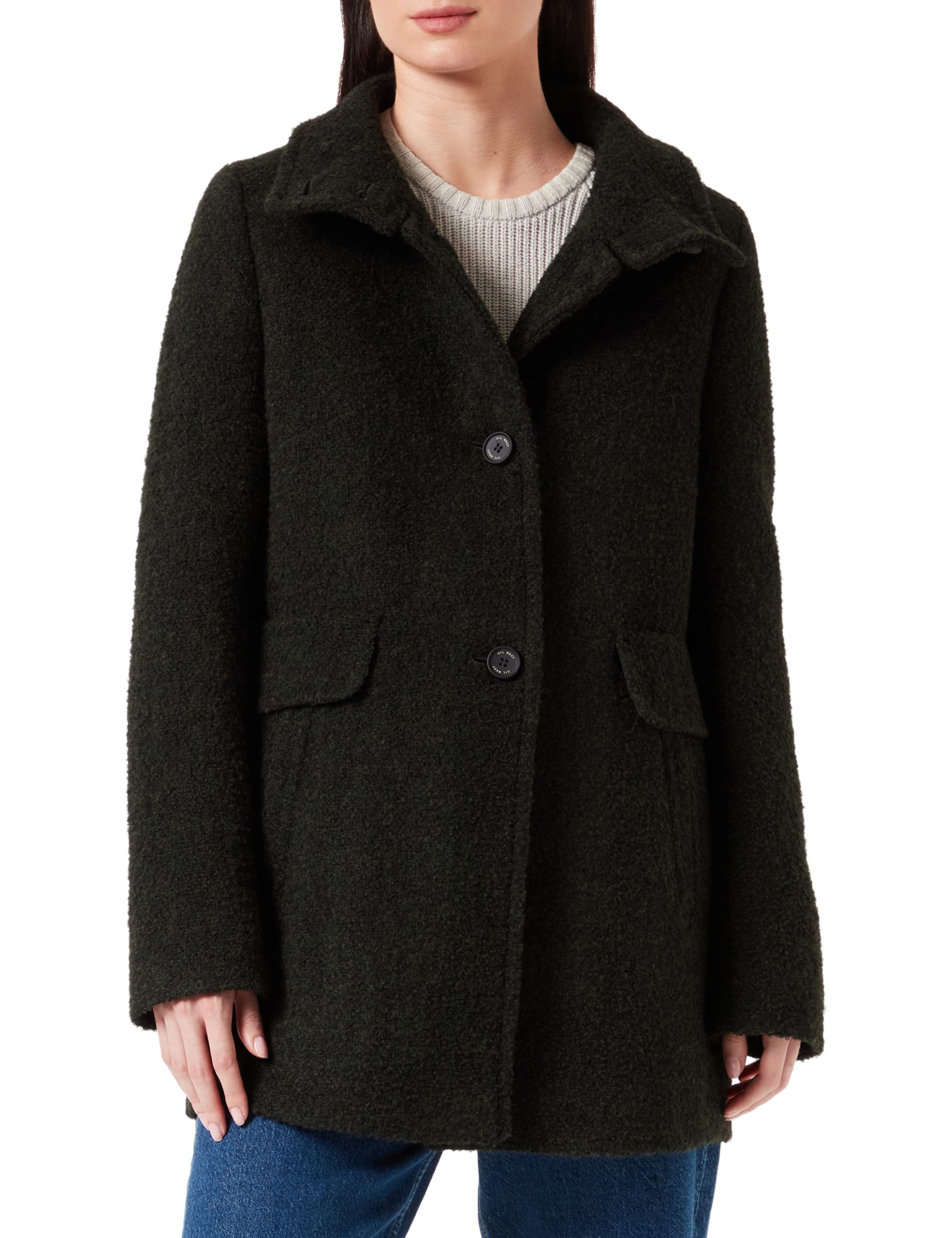 gil-bret-damen-wolljacke-9550-6107-wollboucl-mit-stehkragen image 8