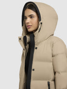 khujo-mayla2-sand-coat-damen-wadenlang-steppmantel image 7