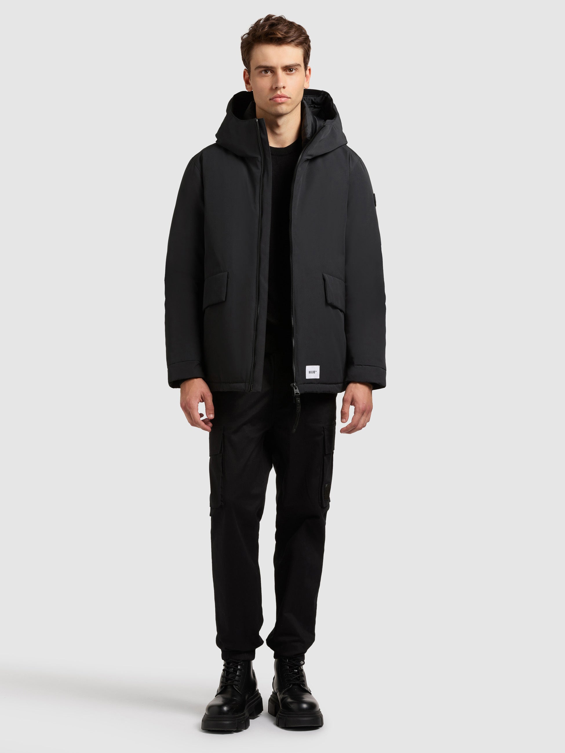 khujo-oreg-jacke-port-blue-kapuzenjacke-mit-rucksacktr-gern image 6