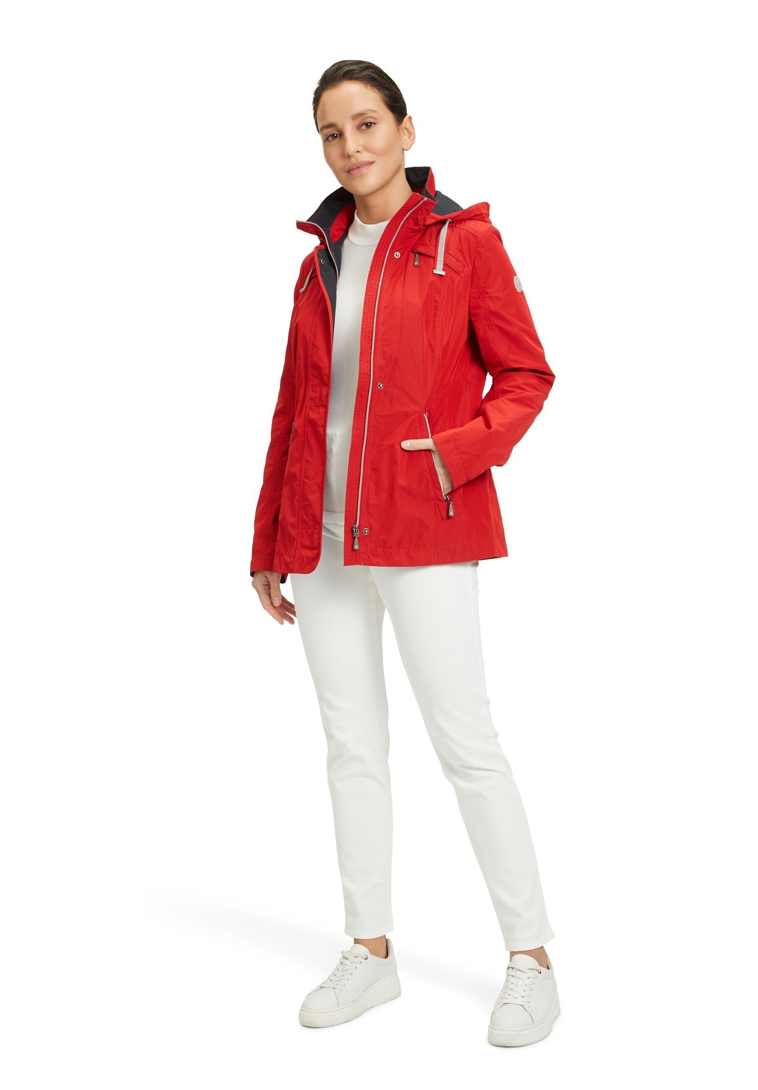 gil-bret-dublin-damen-sommerjacke-rosa-mit-karofutter-steppdetails image 4
