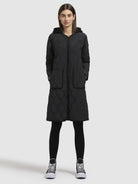 khujo-coat-tarja-black-kurz image 6
