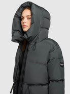khujo-jacke-ellis2-damen-steppjacke-foam-green image 7