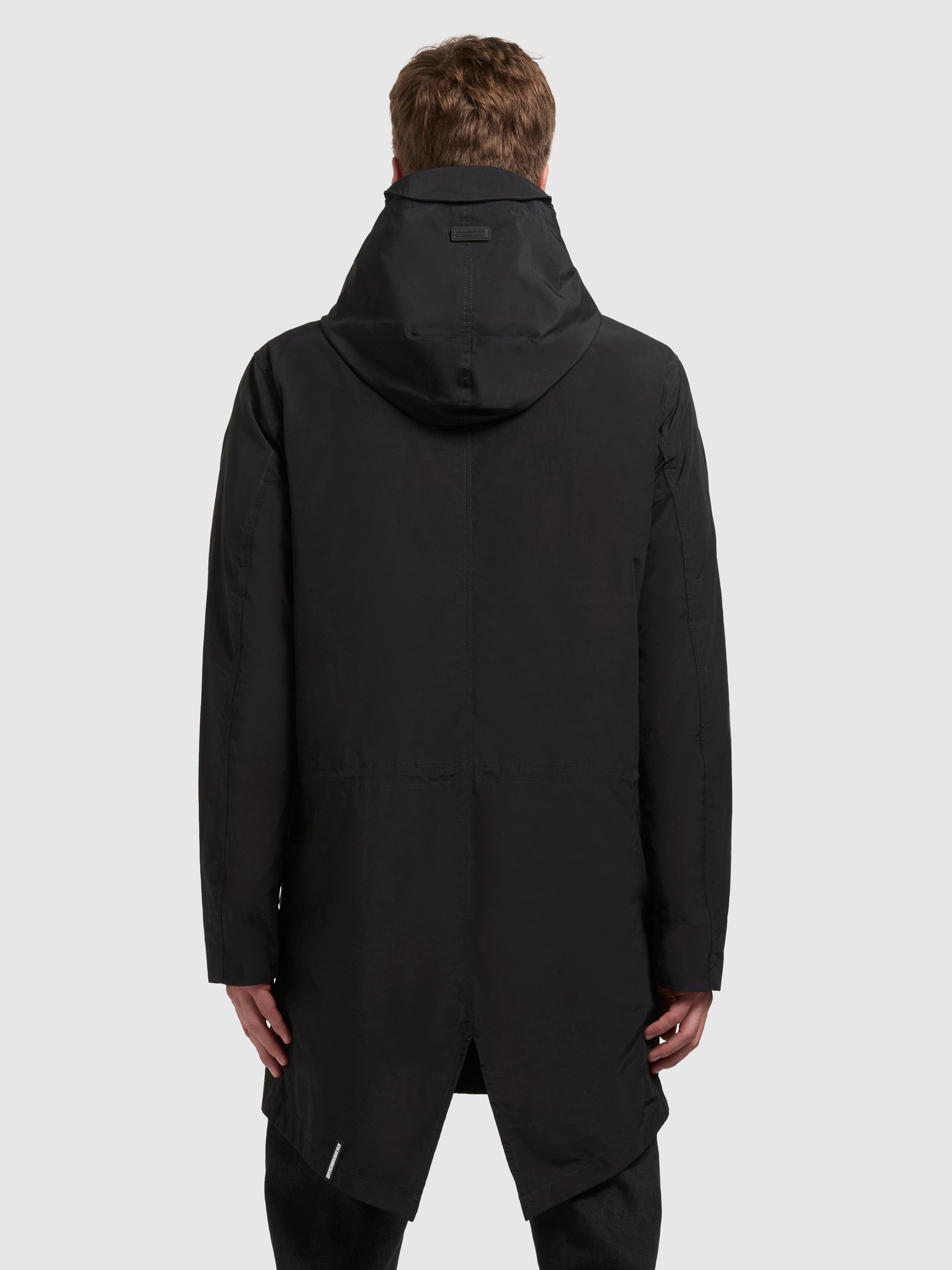 khujo-mantel-kolya-schwarz-parka-kurzmantel image 3