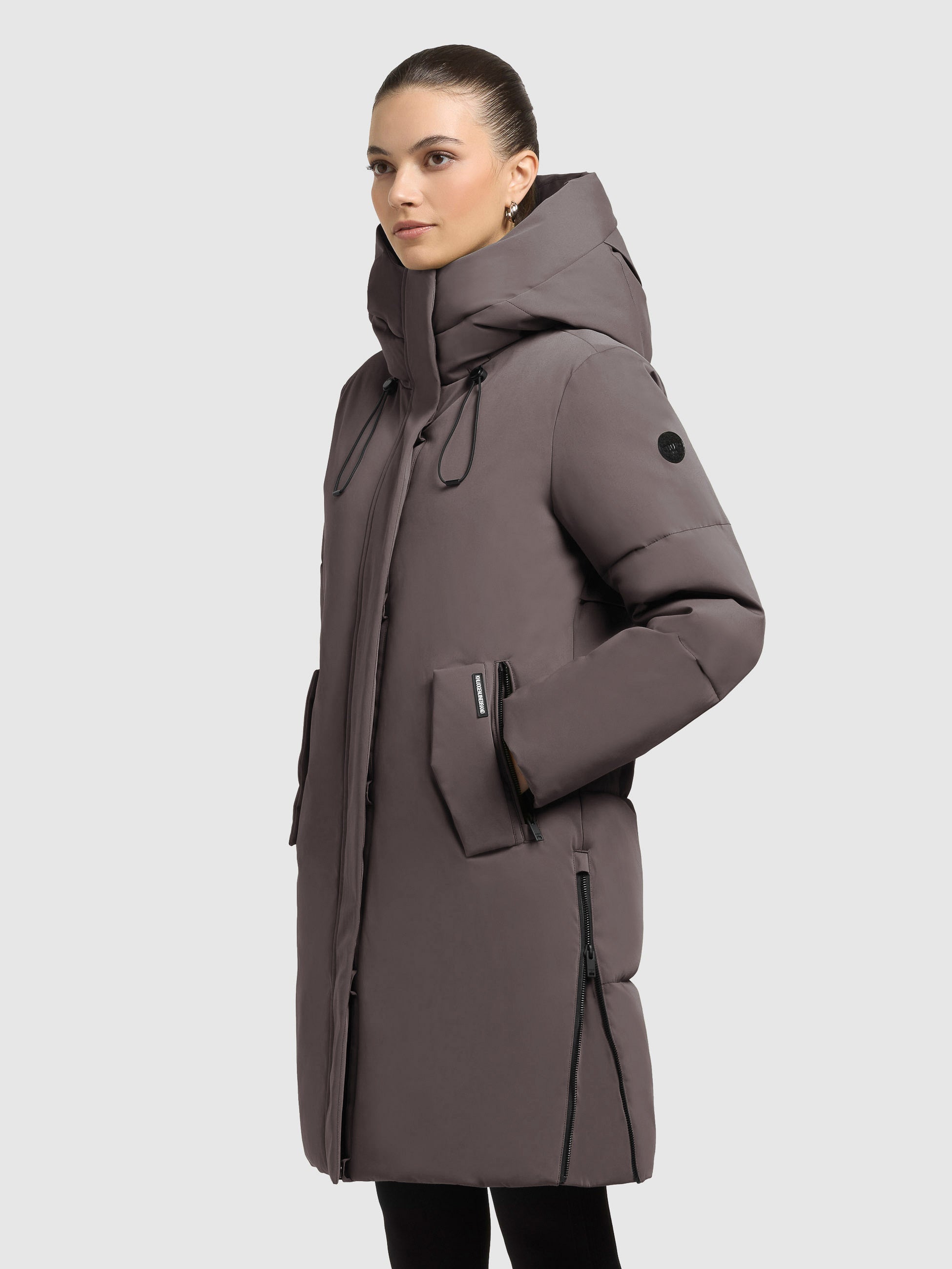 khujo-mantel-nean-graphite-grey-damen-kurzmantel-teil-gesteppt image 5