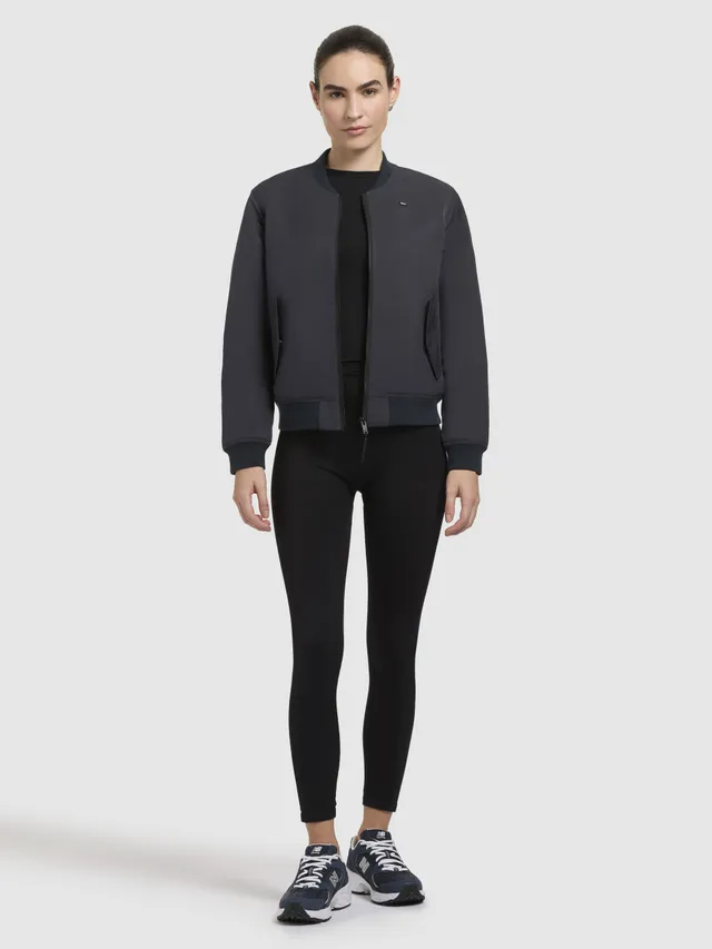 khujo-jacke-philo-dunkelblau-damen-bomberjacke-mit-steppfutter image 1