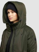khujo-mantel-laria-damen-parka-dunkelgr-n-regular-fit image 6